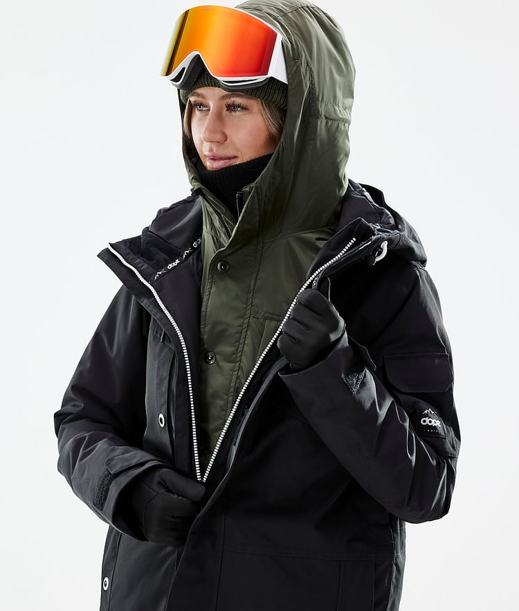 Dope Insulated W Chaqueta Capa Intermedia Mujer Olive Green, Image 4 of 12