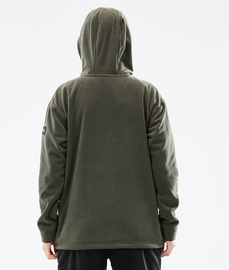 Dope Cozy II W 21 Polar con Capucha Mujer Olive Green, Image 3 of 6
