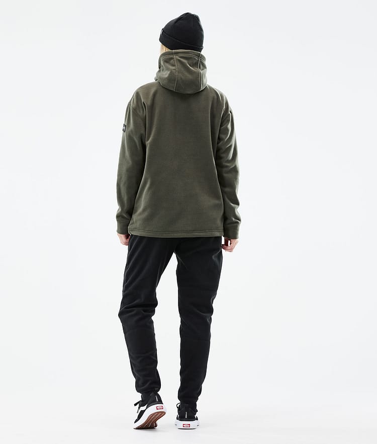 Dope Cozy II W 21 Polar con Capucha Mujer Olive Green, Image 5 of 6