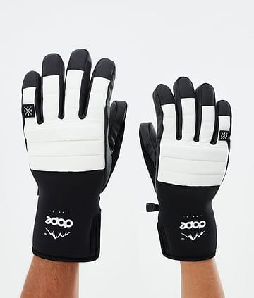 Dope Ace 21 Ski Gloves White