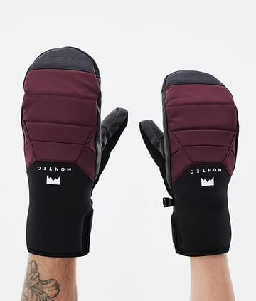 Montec Kilo 21 Snow Mittens Burgundy