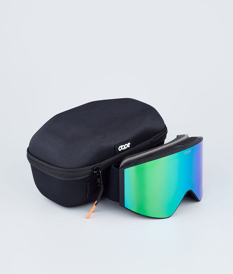 Dope Sight 21 Gogle Narciarskie Black/Green Mirror, Image 4 of 6