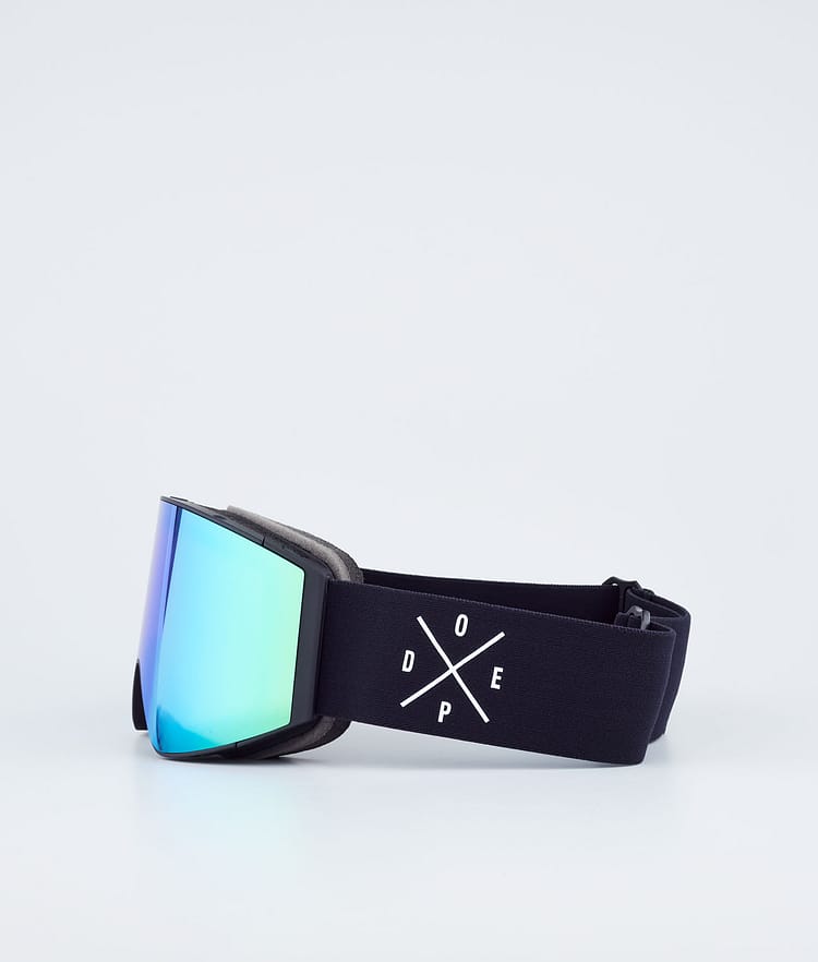 Dope Sight 21 Gogle Narciarskie Black/Green Mirror, Image 5 of 6