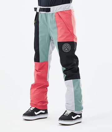 Dope Blizzard LE W Snowboard Pants Patchwork Coral