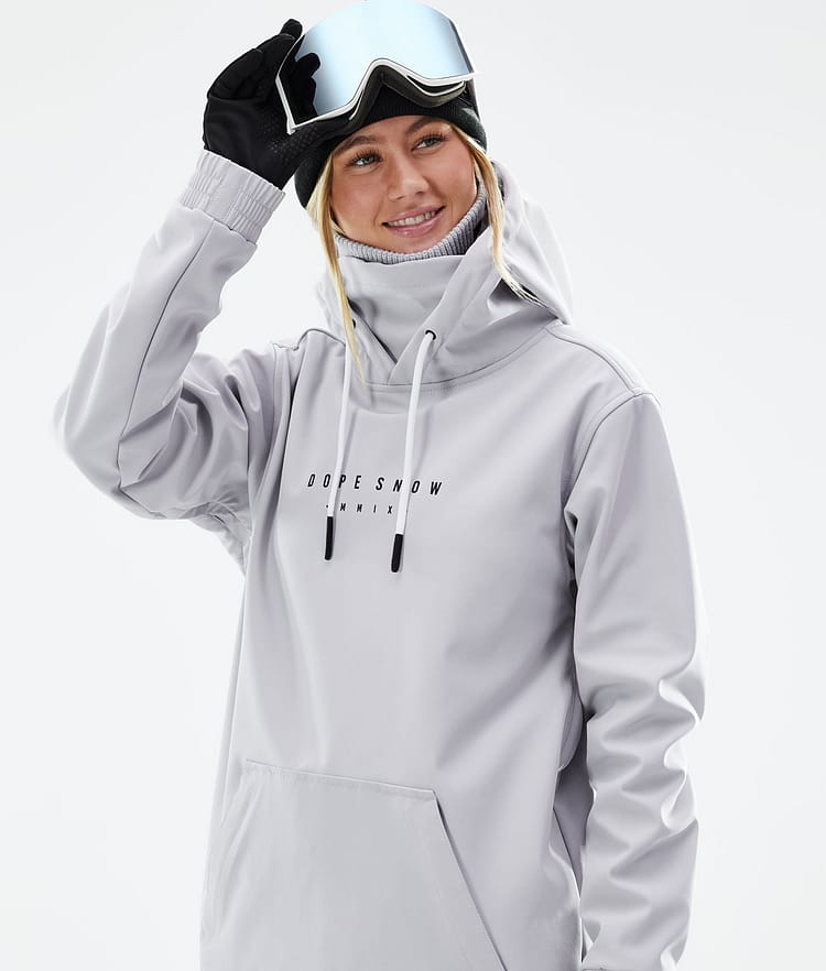 Dope Yeti W 21 Kurtka Snowboardowa Kobiety Range Light Grey Renewed, Image 4 of 8