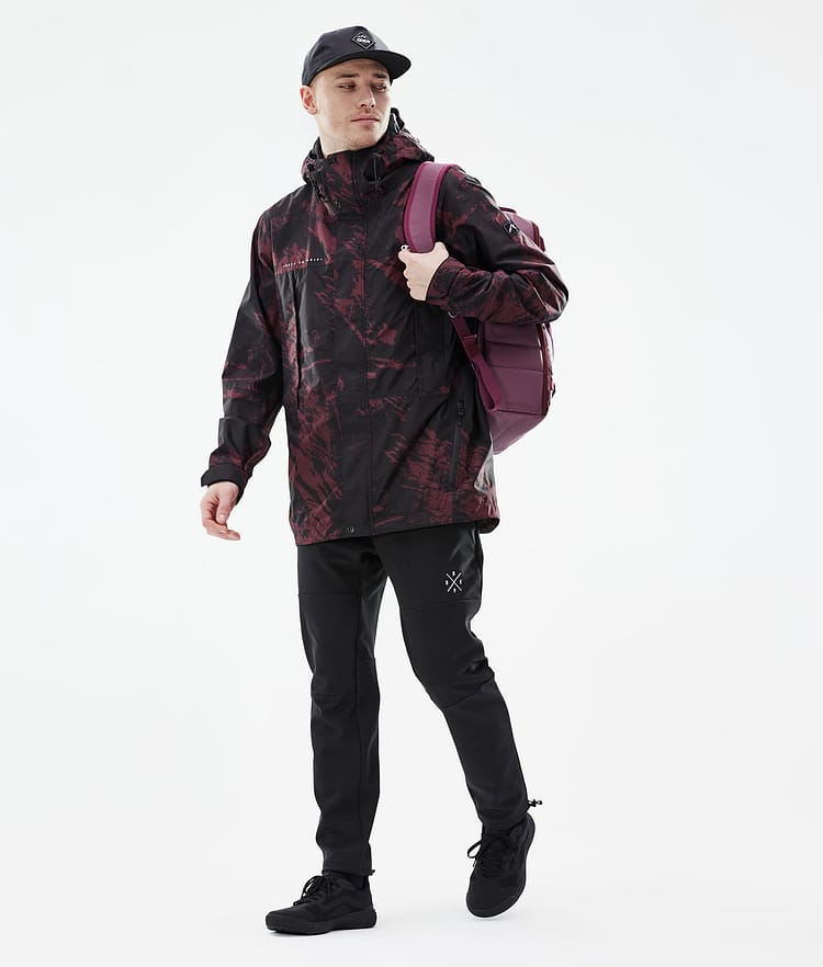 Dope Ranger Light Outdoor Jacket Men Paint Burgundy, Image 3 of 10