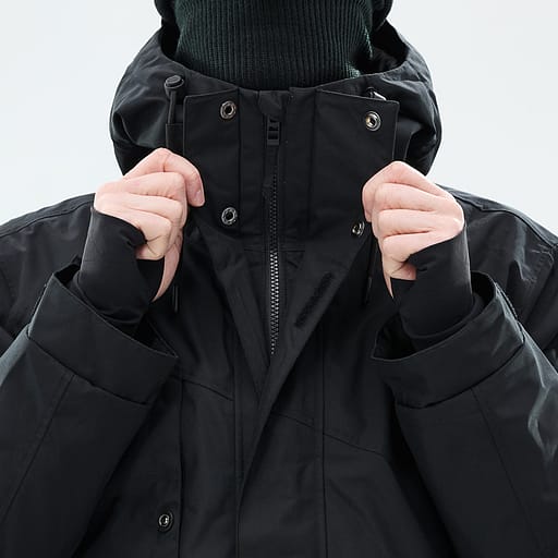 Front Zipper with Double Plackets