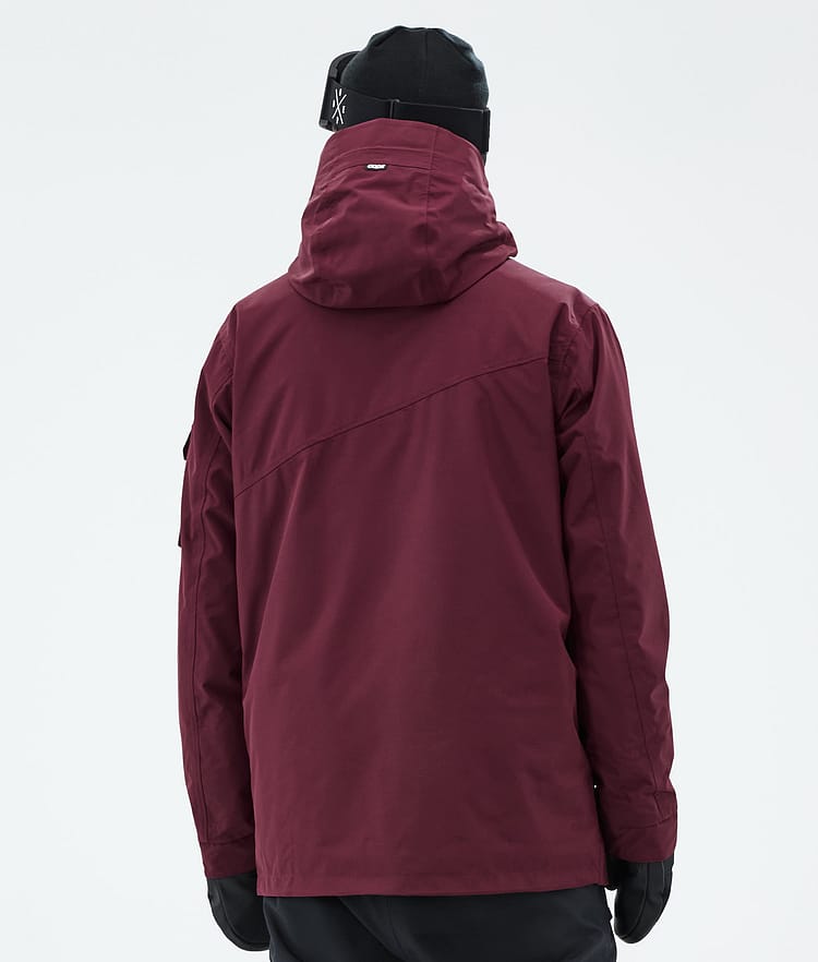 Dope Adept Snowboard Jacket Men Burgundy, Image 7 of 10