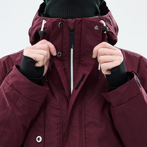Front Zipper with Double Plackets