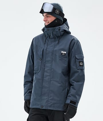 Dope Adept Snowboard Jacket Metal Blue