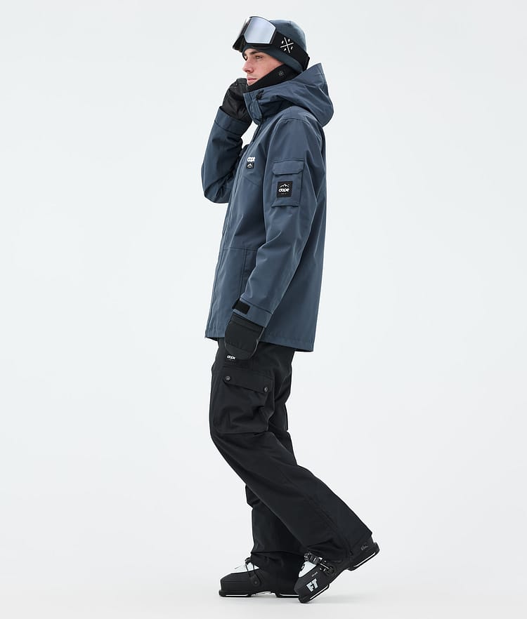 Dope Adept Ski Jacket Men Metal Blue, Image 3 of 9