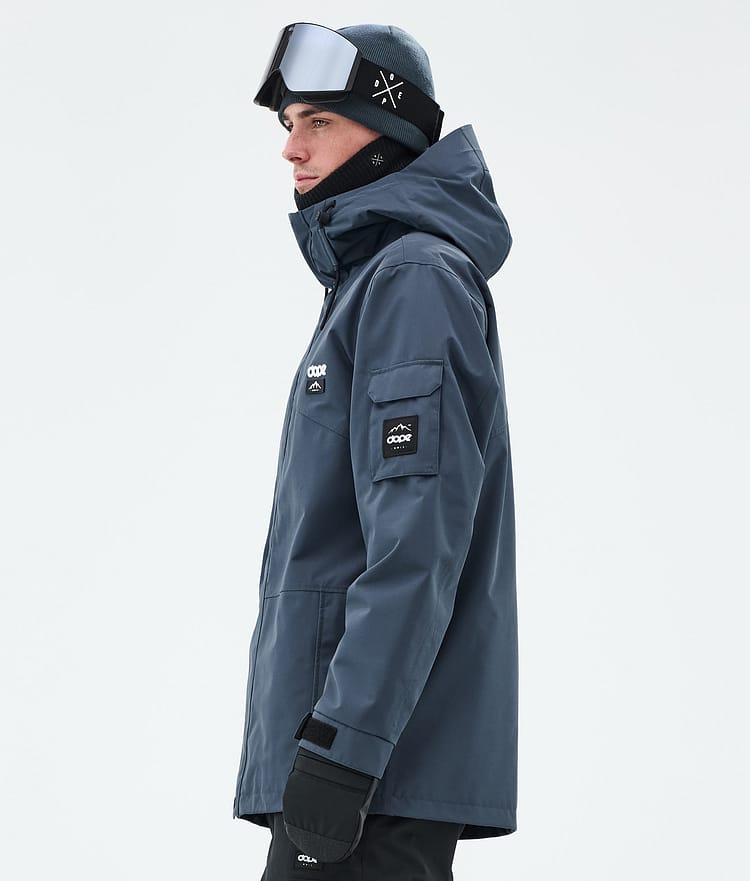Dope Adept Snowboard Jacket Men Metal Blue, Image 5 of 9