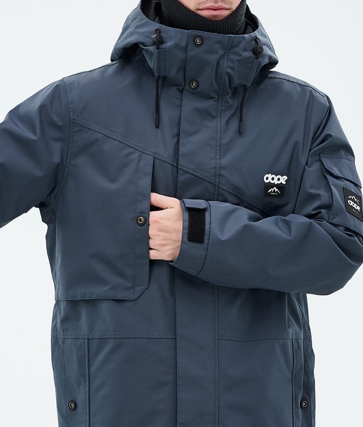 Dope Adept Ski Jacket Men Metal Blue, Image 8 of 9