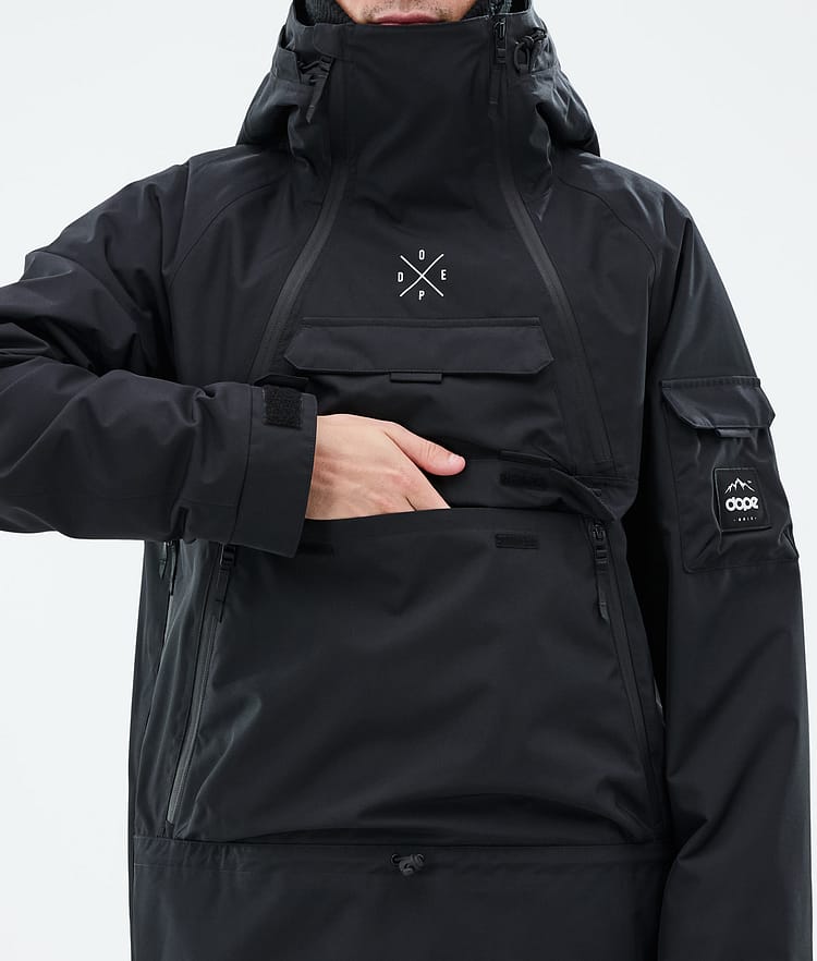 Dope Akin Snowboard Jacket Men Black, Image 8 of 9