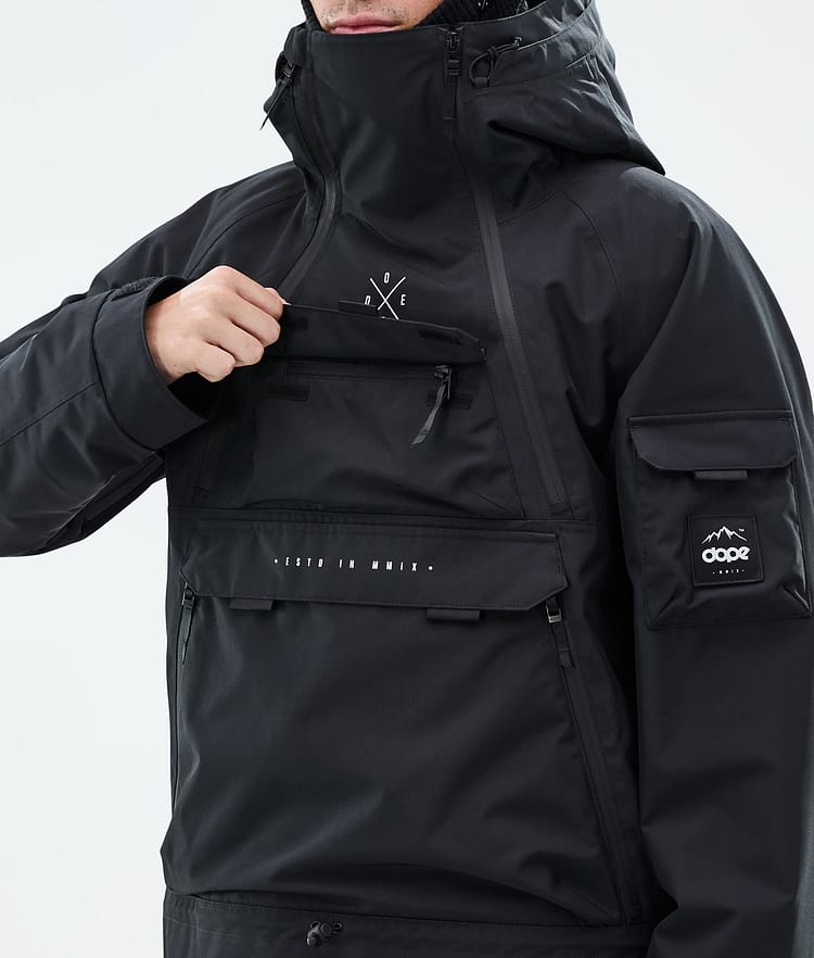 Dope Akin Snowboard Jacket Men Black, Image 9 of 9