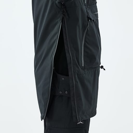 Side Zipper with Inner Placket