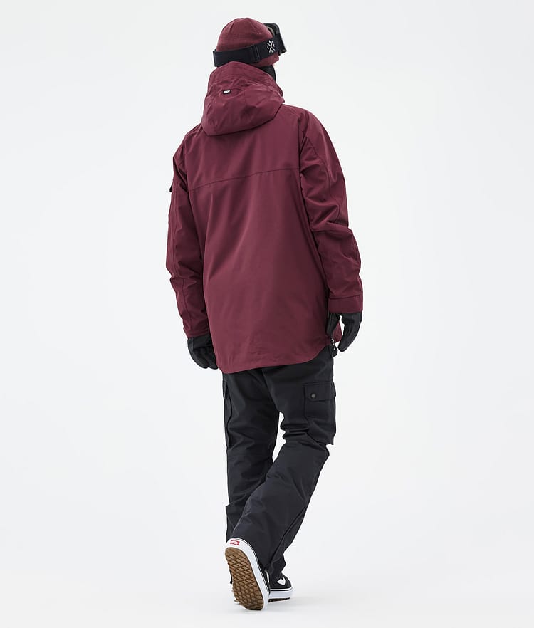 Dope Akin Snowboard Jacket Men Burgundy, Image 5 of 9