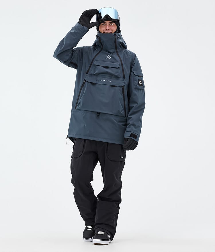 Dope Akin Snowboard Jacket Men Metal Blue, Image 2 of 9