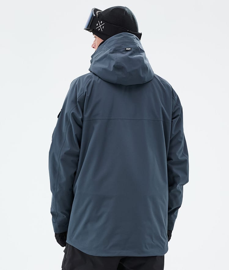 Dope Akin Snowboard Jacket Men Metal Blue, Image 6 of 9