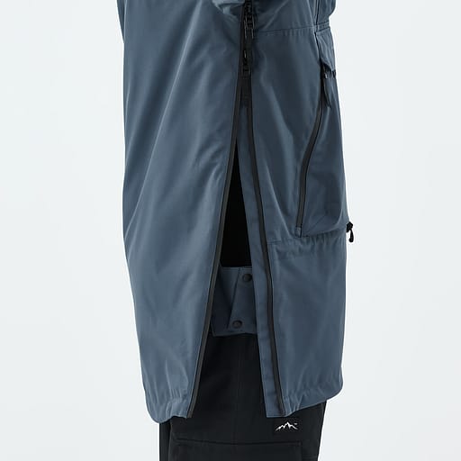 Side Zipper with Inner Placket