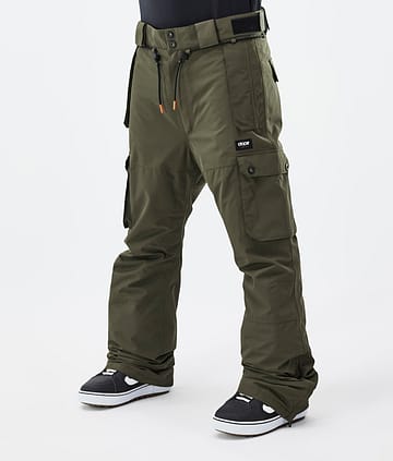 Dope Iconic Snowboard Pants Olive Green