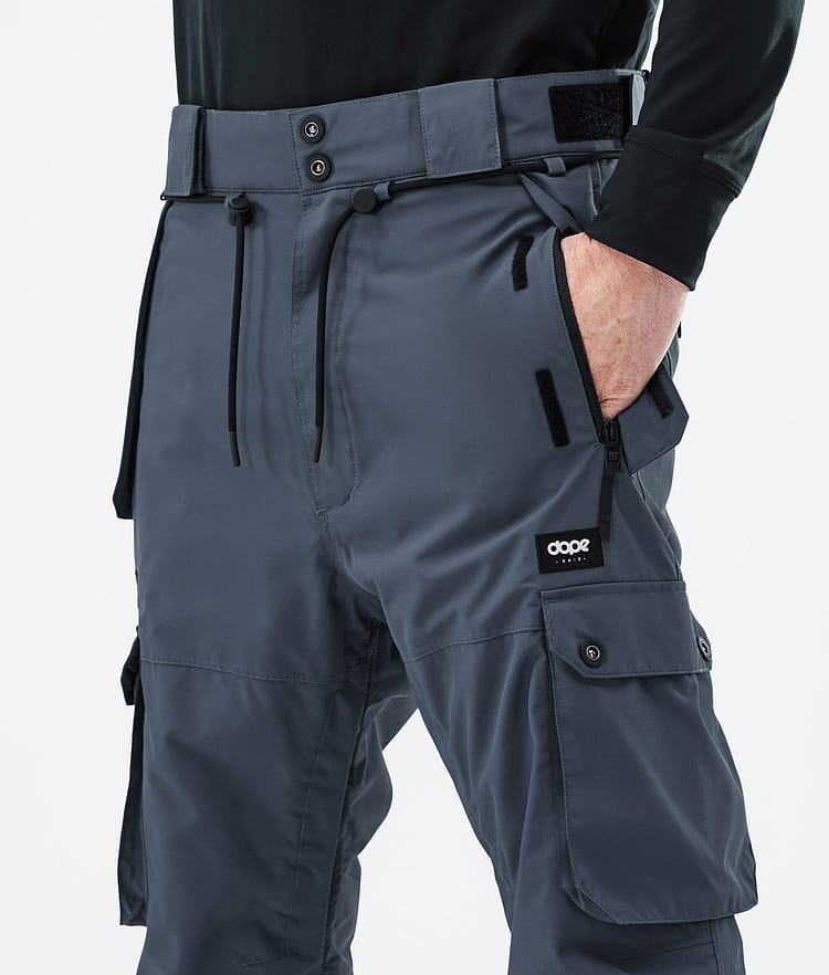 Dope Iconic Snowboard Pants Men Metal Blue, Image 5 of 7