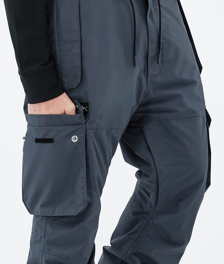 Dope Iconic Snowboard Pants Men Metal Blue, Image 6 of 7
