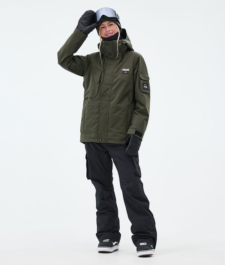 Dope Adept W Snowboard Jacket Women Olive Green, Image 2 of 9