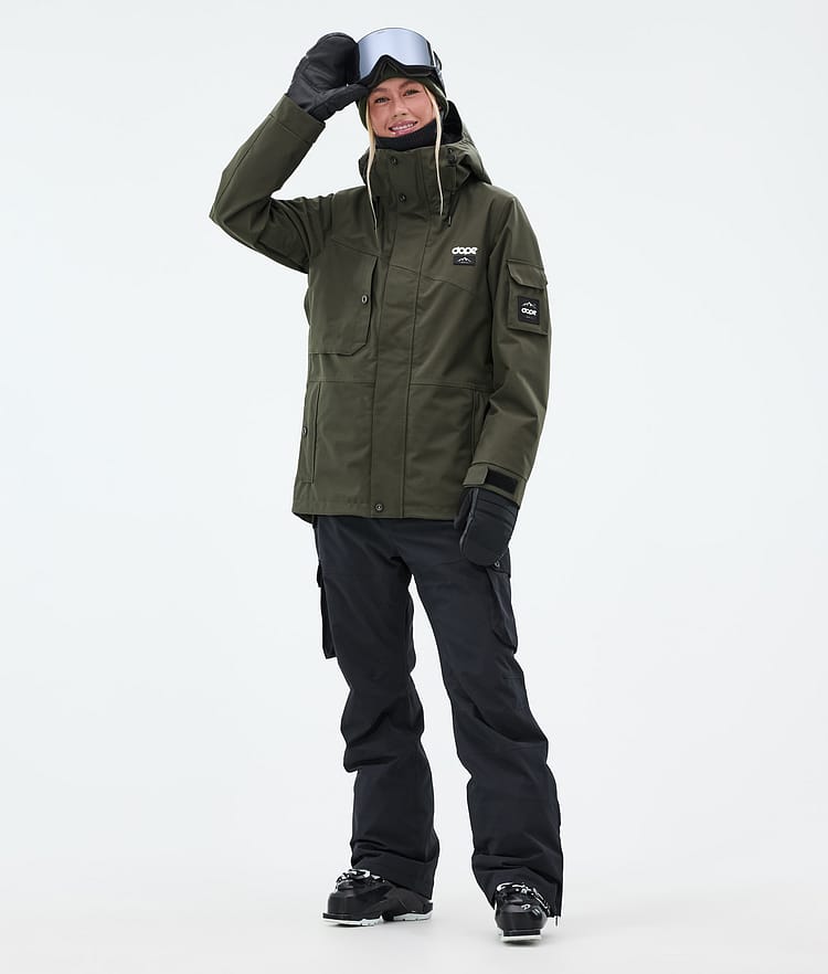 Dope Adept W Ski Jacket Women Olive Green, Image 2 of 9