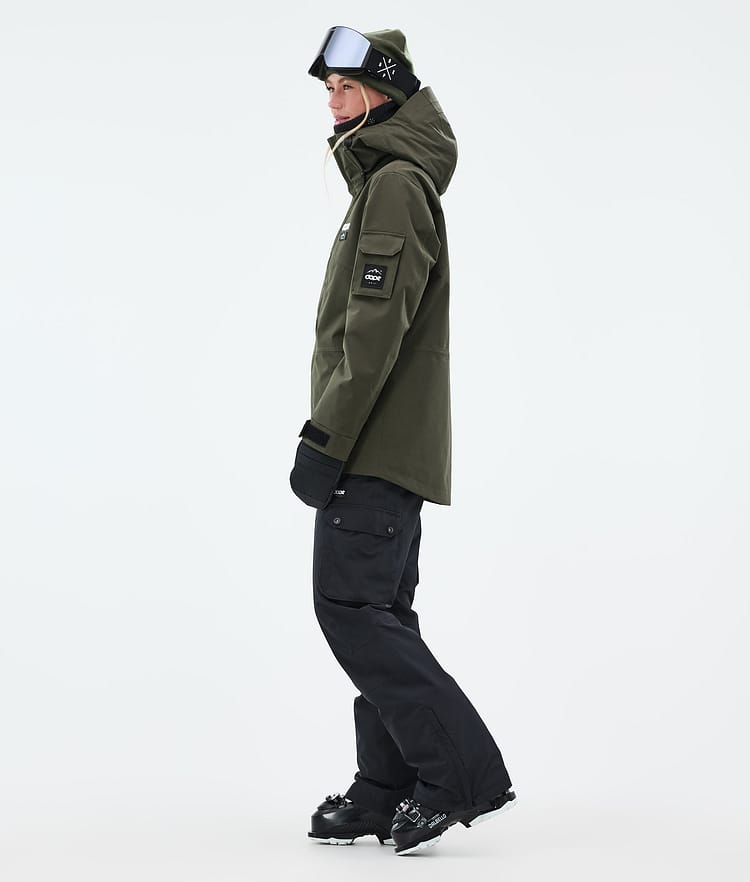 Dope Adept W Ski Jacket Women Olive Green, Image 3 of 9