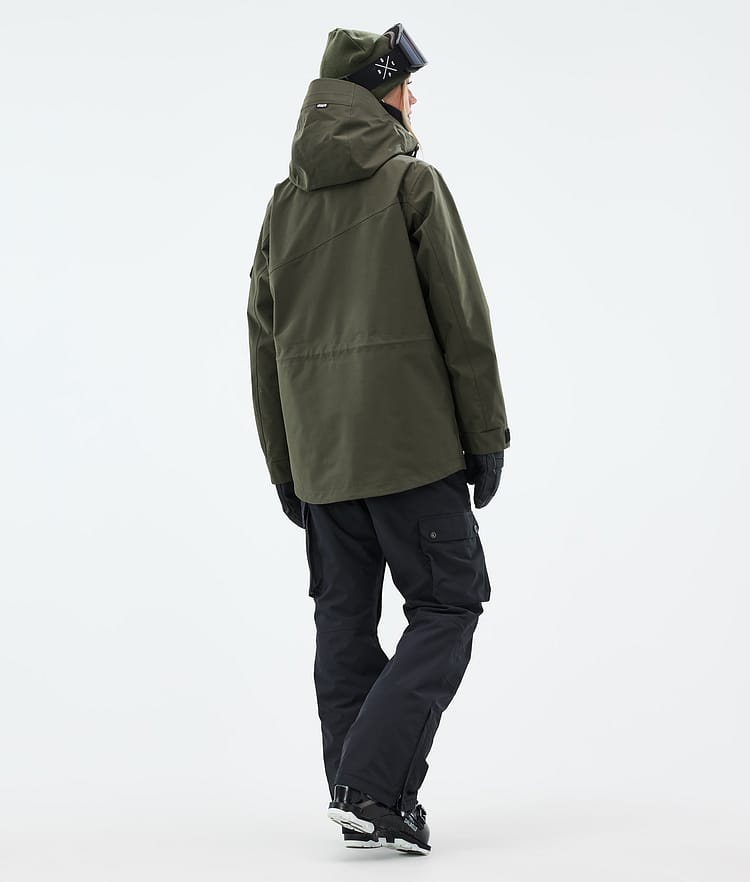 Dope Adept W Ski Jacket Women Olive Green, Image 4 of 9