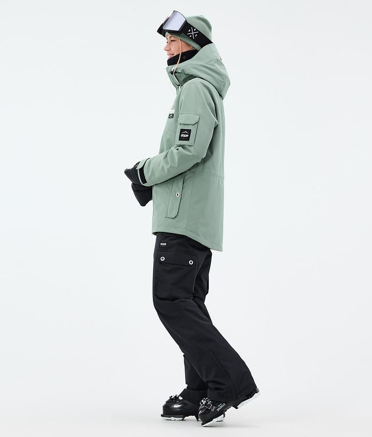 Dope Adept W Ski Jacket Women Faded Green, Image 3 of 9