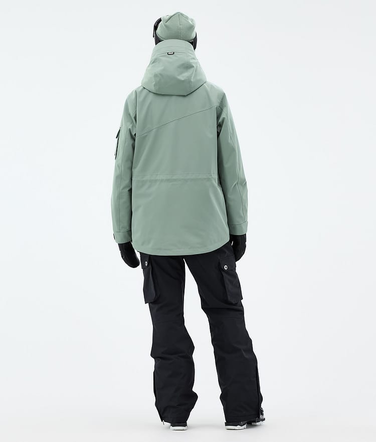 Dope Adept W Ski Jacket Women Faded Green, Image 4 of 9