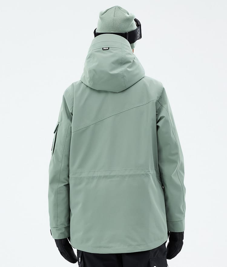Dope Adept W Snowboard Jacket Women Faded Green, Image 6 of 9