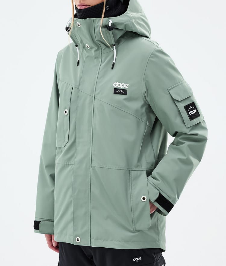 Dope Adept W Snowboard Jacket Women Faded Green, Image 7 of 9