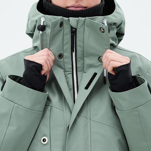 Front Zipper with Double Plackets