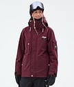 Dope Adept W Snowboard Jacket Women Burgundy