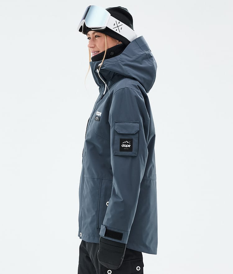 Dope Adept W Snowboard Jacket Women Metal Blue, Image 5 of 9