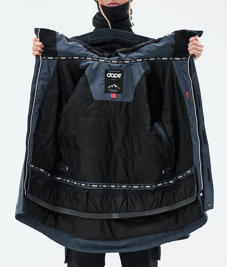 Dope Adept W Ski Jacket Women Metal Blue, Image 9 of 9