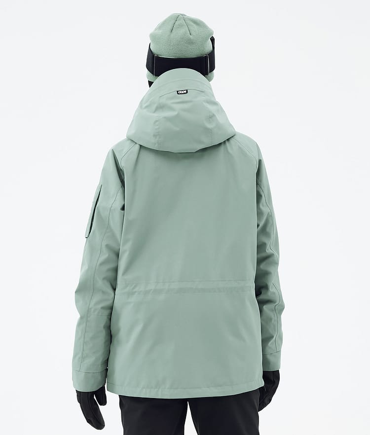 Dope Annok W Snowboard Jacket Women Faded Green, Image 6 of 8