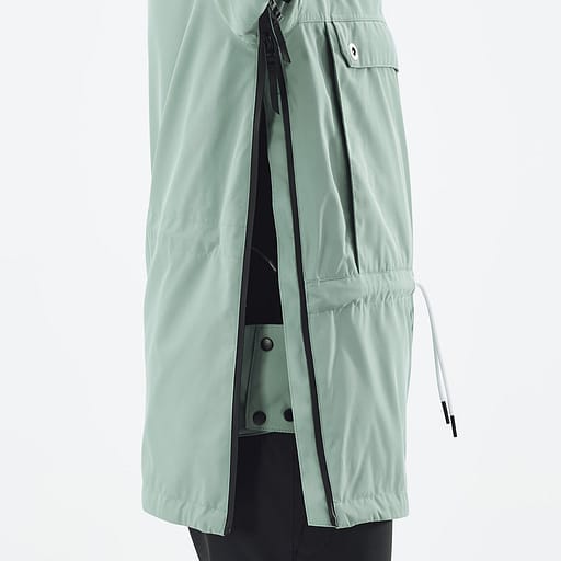 Side Zipper with Inner Placket