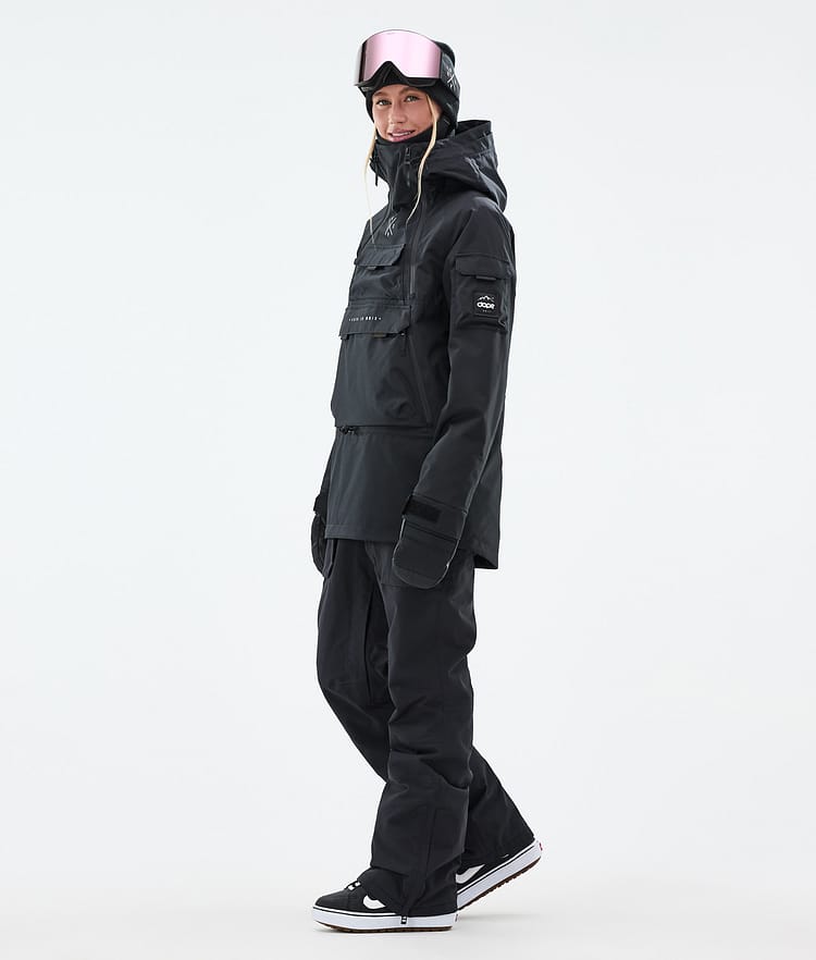 Dope Akin W Giacca Snowboard Donna Black, Image 3 of 9
