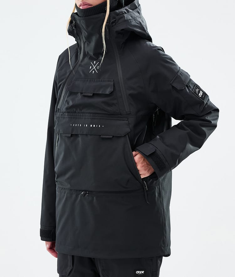 Dope Akin W Giacca Snowboard Donna Black, Image 7 of 9