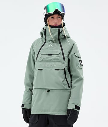 Dope Akin W Ski Jacket Faded Green