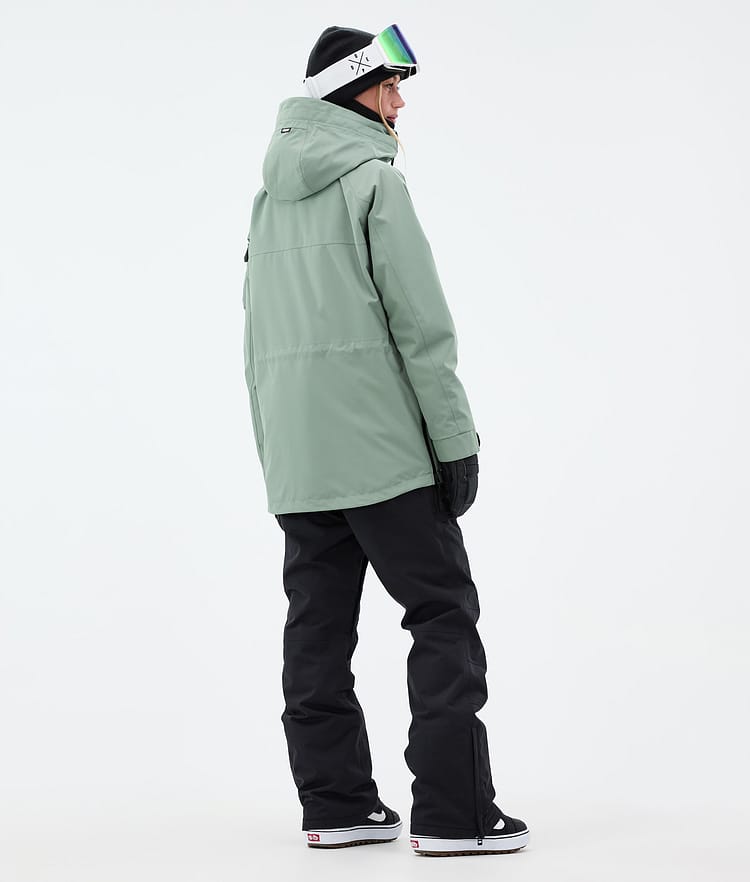 Dope Akin W Snowboard Jacket Women Faded Green, Image 4 of 9