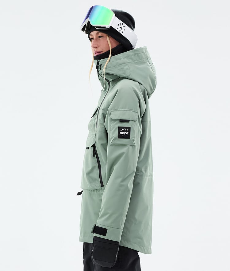 Dope Akin W Giacca Sci Donna Faded Green, Image 5 of 9