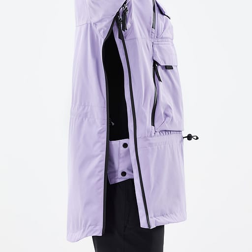 Side Zipper with Inner Placket