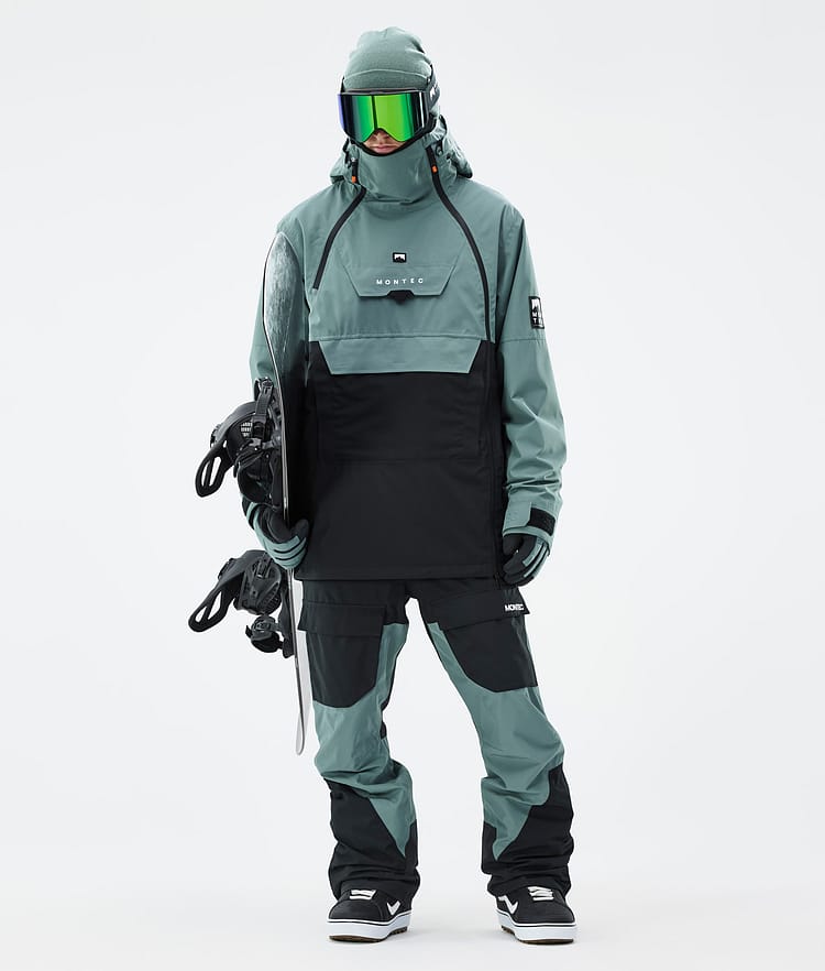 Montec Doom Snowboard Jacket Men Atlantic/Black, Image 2 of 10