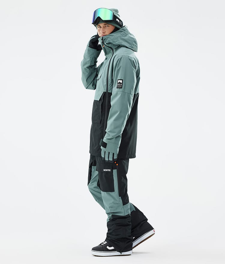 Montec Doom Snowboard Jacket Men Atlantic/Black, Image 3 of 10