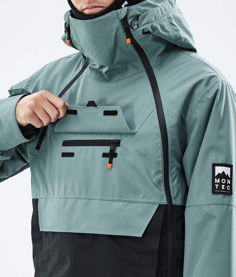 Montec Doom Snowboard Jacket Men Atlantic/Black, Image 9 of 10
